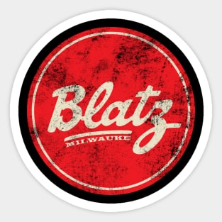 Blatz Beer Milwaukee Sticker